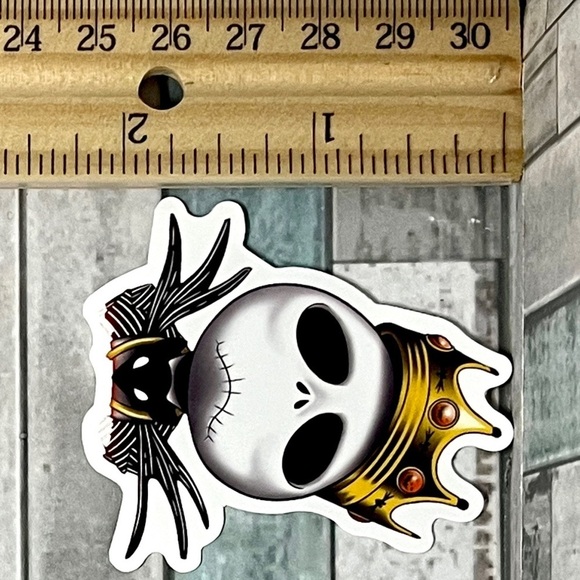 🌀10/$10🌀 Nightmare Before Christmas Waterproof Vinyl Sticker Decal - Picture 2 of 2